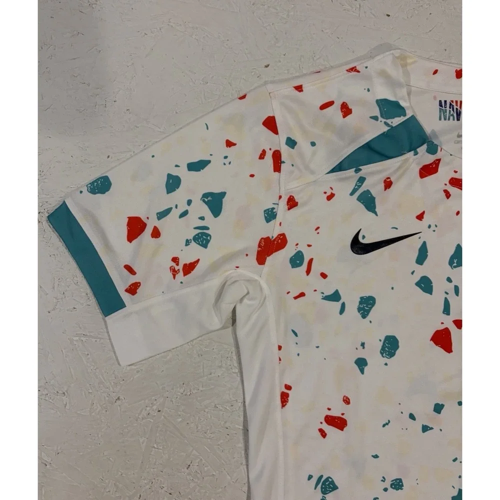Nike Portugal 2023 Stadium Away Women's M White With Splatter Sample Rare